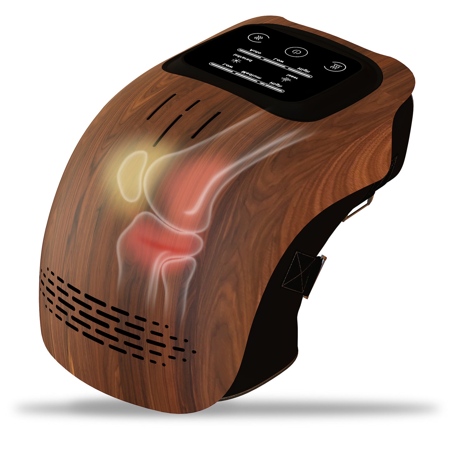 Electric Knee Massager - Rechargeable Heating & Kneading Therapy Device