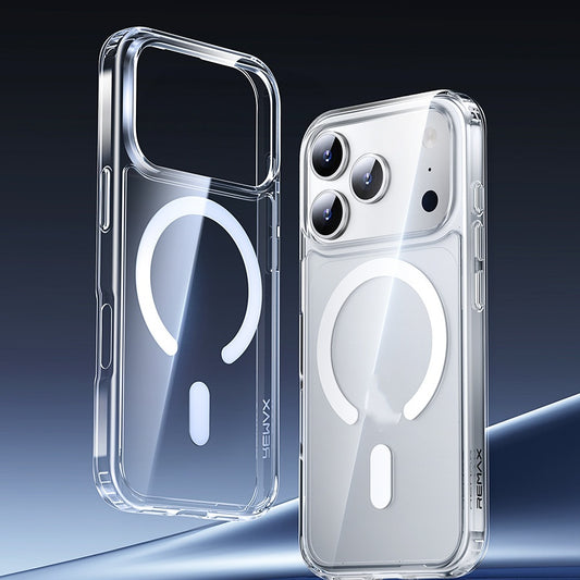 Transparent Phone Case Soft Glue Magnetic Suction