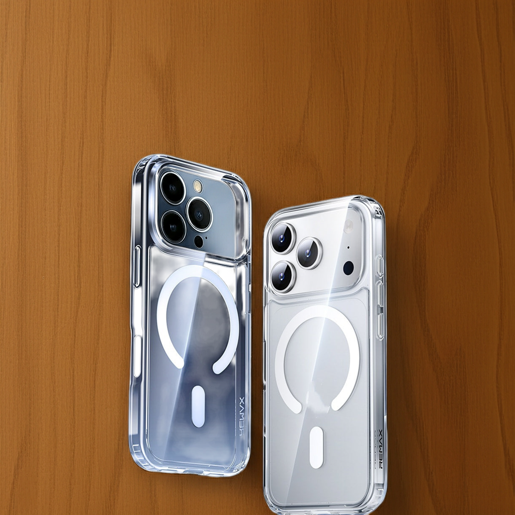 Transparent Phone Case Soft Glue Magnetic Suction